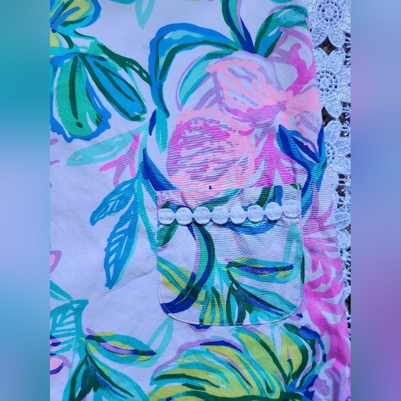 Lilly Pulitzer Mermaid in the Shade girl shift dress - tovelucka.dk